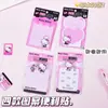 Notas Adhesivas de Hello Kitty con Papel Adhesivo para que los Estudiantes Escriban Mensajes, Notas Adhesivas Reutilizables, Bloc de Notas del Gato Kt, Notas de Recado