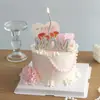 Decoración para Pastel Día de las Madres 2025 Decoración de Clavel Perla MOM Madre Tarjeta de Felices Fiestas Amor Enchufe