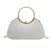 Bolso de mano de diseño de nicho estilo francés para mujer, bolso de noche europeo y americano, bolso bandolera de cadena de moda, bolso de mano, bolso tote para salir
