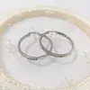 Nuevos Pendientes de Acero de Titanio de Moda a Precio Especial para Mujer Diseño Minimalista Exquisitos Pendientes Personalizados de Alta Calidad con Conservación del Color Pendientes de Diamantes Completos