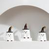 Vela perfumada de calabaza de Halloween, adornos creativos, divertida fragancia de fantasma, vela de regalo, caja de regalo