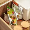 Clip sellador, clip sellador para conservación de alimentos de cocina y condimentos, herramienta selladora tipo almacenamiento, clip sellador con salida dispensadora a prueba de humedad