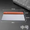 Espátula Teppanyaki de Aço Inoxidável, Espátula de Cozinha, Espátula para Bife e Hambúrguer, Espátula para Panqueca de Mão, Espátula de Panqueca