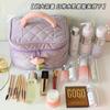 Bolsa de Cosméticos de Pana Gran Capacidad Bolsa de Almacenamiento de Cosméticos de Alto Valor Sentido de Alta Gama Linda Nicho Portátil Bolsa de Lavar