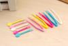 Pinzas para lentes de contacto con clip, pequeño palillo de succión, palillo de uso, serie de colores, selección de color, clip de color JM