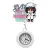 Reloj de Bolsillo Clásico de Enfermera y Doctor de Hospital con Apariencia Personalizada y Práctico Clip Retráctil para Insignia Colgante de Pecho