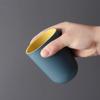 Taza de enjuague bucal moderna y simple de dos colores, Taza de agua creativa para el hogar, Taza simple para cepillo de dientes para el hogar, Taza de lavado de color liso engrosada