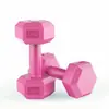 Halteres fixos hexagonais, 5kg, 10kg, 20kg, equipamento de fitness masculino para uso doméstico, uso feminino, estudantes.