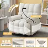 Sofá Perezoso, Sofá Multifuncional para E-Sports, Sofá tipo Cápsula para Espacio en Casa, Sillón Mecedor Individual Dormible y Reclinable, Sofá de Ocio