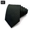 Nova Gravata Tendência Masculina Social Casual Moda Flor Círculo Onda Ponto Xadrez Gravata de Nó Manual 8CM de Largura