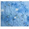 Novedad Primavera y Verano Tie-Dye Gasa Bordada Arrugado Estilo Bosque Vestido para Descanso del Té Vestido Camisola Tela Cheongsam