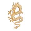 Broche de tótem de dragón de los doce zodíacos de estilo chino para hombres y mujeres, con personalidad agresiva, ramillete completo, para traje, abrigo, accesorios.
