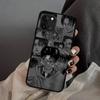 Capa para Celular Apple iPhone 17 Attack on Titan Levi 15 Capa Protetora Preta de TPU Macio