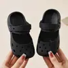 Sapatos Furados Infantis Verão Meninas Internos Antiderrapantes Desenho Animado Meninos Crianças Pequenas Bebês Sandálias Sandálias de Praia Externas