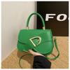 Estilo Extranjero Color Sólido Estilo Chanel Alta Textura Diseño Nicho Tendencia Bolso Cuadrado Pequeño Combinable Bolso de Mujer Bolso Cruzado Bolso de Mano de Alta Gama