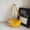 Bolsa de Lona de Nylon de Verano para Mujer 2026 Nueva Moda Casual Bolso de Hombro para Viajes al Trabajo Bolso Versátil para el Pecho Bolso de Cintura