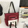 Bolso Cruzado para Hombre 2025 Nueva Llegada Gran Capacidad Estilo Coreano Ins Tendencia Fresco Estilo Tooling Bolso de Hombro Casual para Pareja Bolso Tote