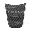 Adecuado para Tesla X Modelo S Y Modificación Interior del Coche Volante de Fibra de Carbono Reposabrazos