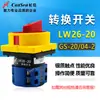 Changxin Wenzhou City Changjiang Fábrica de Interruptores Eléctricos Interruptor de Transferencia de Desconexión de Alimentación LW26-20 GS-20/04-1