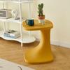 Mini Sofá Mesa Lateral Apartamento Pequeno Sala de Estar Mesa de Centro Plástica Doméstica Quarto Simples Criativo Personalizado Mesa Pequena em forma de Especial