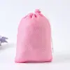 Bolsas de Almacenamiento al por Mayor, Bolsas con Cordón de Poliéster, Bolsas de Malla Negras, Bolsas de Malla con Cordón y Fondo Redondo, Bolsas de Almacenamiento para Utensilios de Cocina para Exteriores