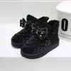 2025 Novo Inverno Quente Botas de Algodão para Crianças Quente Meninas Botas de Neve Curtas Sapatos de Algodão para Crianças de Tamanho Pequeno e Médio 5149