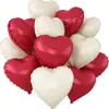 Globos de Papel de Aluminio en Forma de Corazón 12 Piezas Transfronterizos Globos para el Día de San Valentín Flotando en el Aire Globos de Helio Artículos de Decoración para Cumpleaños