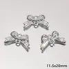 Aleación de Plata Antigua Estilo Chino Nuevo Retro Colgante Accesorios DIY Colgante Llavero Mariposa Corazón Colgante Collar Pulsera Joyería