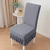 2025 Nueva Tela Elástica Universal Engrosada Funda para Silla de Comedor Funda para Taburete Cojín de Silla Respaldo Integrado