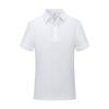 Camisa cultural de solapa de verano para hombre y mujer, manga corta, camisa POLO personalizada, ropa de trabajo, logo bordado, venta al por mayor transfronteriza, ropa de trabajo
