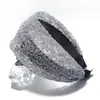 Diadema de Encaje Ultrancha para Cubrir Cabello Gris y Mechones Sueltos, Accesorio para el Cabello Antideslizante con Dientes para Lavarse la Cara y Peinar el Flequillo para Mujeres