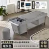 Venta al por mayor de exportación transfronteriza, Cama de champú eléctrica elevable, Terapia para la cabeza, Terapia para los pies, Sofá con baño de pies, Cama integrada, Cama de masaje para pies