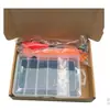 Suministros del Fabricante 100 Piezas Clips Universales de Plástico Automotriz en Caja o Bolsa, 6 Tipos, con Herramienta Destornillador