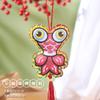 Bolso de material para manualidades con bolsitas de ajenjo para el Festival del Bote del Dragón, bolso de mano para niños de jardín de infantes, bolso pequeño con dibujos animados para colgar en el cuello