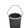 Estufa de leña para exteriores Barbacoa de carbón Calefacción Cocina Exterior Hogar Picnic Multifuncional Ahorro de energía Sin humo Leña