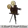 Modelos de Objetos Antigos Nostálgicos Retrô: TV Preto e Branco, Toca-Discos, Telefone, Celular Vintage, Adereços para Fotos, Decorações