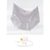 Calcinhas Femininas Lisas de Modal com Laço Meia-Cintura Embellishment Confortáveis Macias Algodão Fundo Bacteriostático Calcinhas Femininas