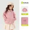 Festival de Mitad de Otoño Luna Llena 1 Pieza 10% de descuentoChamarra con Cierre Infantil Dudu para Niños, Nuevo Estilo de Dibujos Animados de Primavera para Niñas
