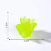 Nuevo producto transfronterizo: Pila de césped miniatura realista, accesorios de decoración DIY para jardinería y paisajismo, adornos de paisaje en miniatura de botella ecológica