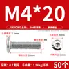 Tornillo Hexagonal de Acero Inoxidable 304 para Muebles, Cabeza Plana Grande, Borde Invertido, Tornillo de Cabeza Redonda, Perno de Borde Invertido