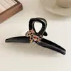 Presilha de Garra Coração Doce Extra Grande de 15cm para Mulheres, Presilha Tubarão Elegante para a Nuca, Acessórios de Cabelo Outono/Inverno, Presilha/Grampo de Cabelo Versátil