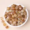 Ágata Carmesí Calcedonia Cristal Natural Cuentas Sueltas Pulsera de Cuentas Hecha a Mano DIY Collar Joyería Accesorios de Lujo Accesibles de Alta Gama
