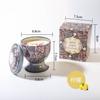 Copa transfronteriza vela aromática de flor seca regalo acompañante de boda regalo de cumpleaños vela aromática de flor al por mayor