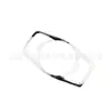 Adecuado para sacudidores de carretera modificación interior acero inoxidable panel de faros pegatinas de decoración de interruptor autopartes