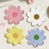 Plato de Cena Little Daisy de 7 pulgadas Entorno de Picnic Vajilla de Papel Ecológica Decoración de Fiesta de Cumpleaños Infantil Plato para Pastel Plato de Papel