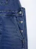 Explosões transfronteiriças do AliExpress comércio exterior atacado feminino 2024 novo macacão longo jeans