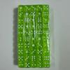 En stock dados color transparente de 10 mm tamaño pequeño de 1 cm acrílico color transparente dados pequeños de color de 1 cm