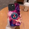 Logo de Equipo de Fútbol es Adecuado para Funda Protectora Apple 17Promax iPhone16 Anticaídas Funda Suave 15 11 14 13