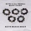Cierre de cuentas redondas pequeñas de cristal natural de 4 mm con cuentas, accesorios para pulseras y colgantes, joyería DIY, boutique