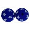 HongzhouNuevo 15mm Marca de Agua 2 Tótems Pulsera de Cuentas de Silicona Joyería DIY Cuentas Sueltas Hilo de Cuentas Fabricante en Stock